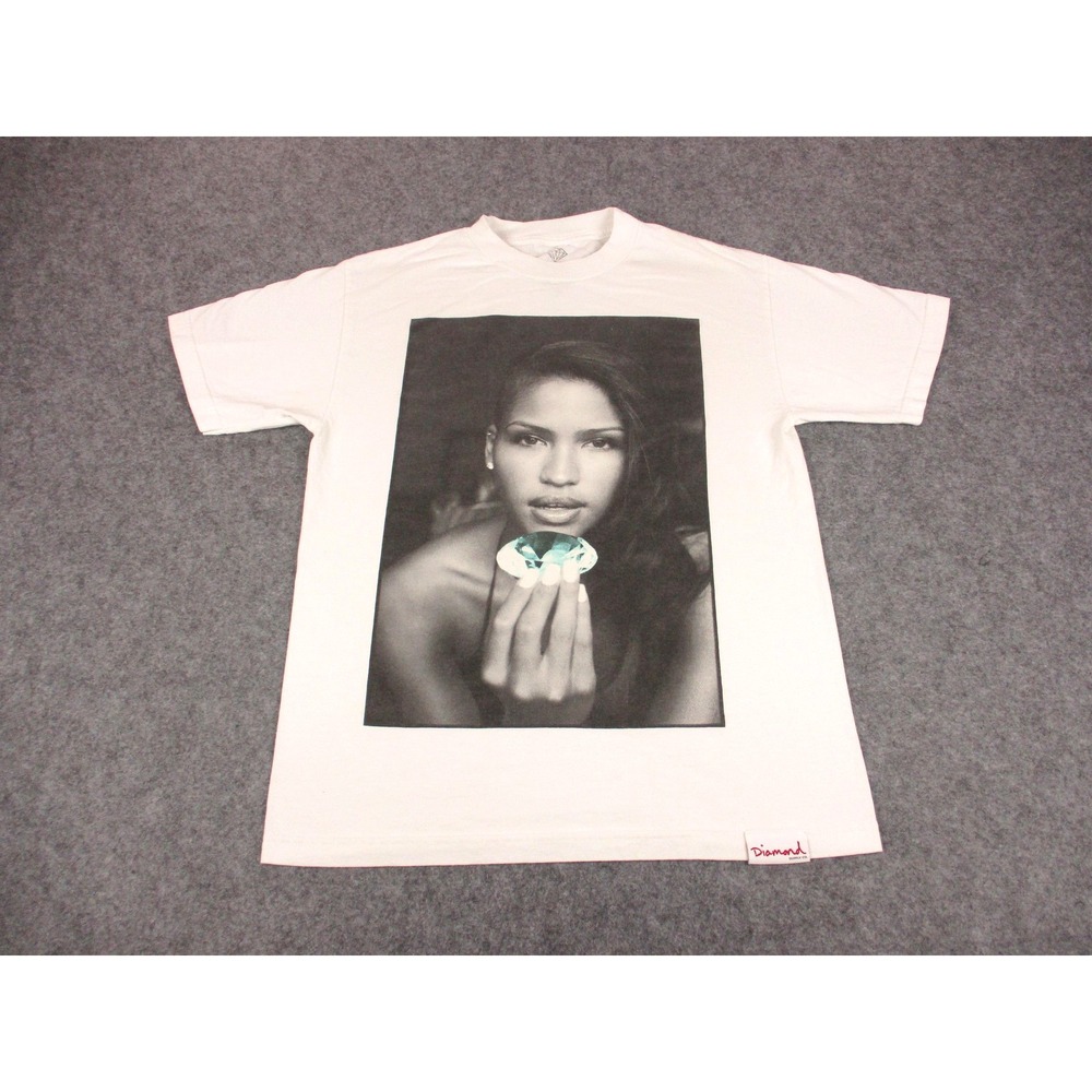 Diamond Supply Co Shirt Mens Medium White Cassi Estevan Oriol Photo